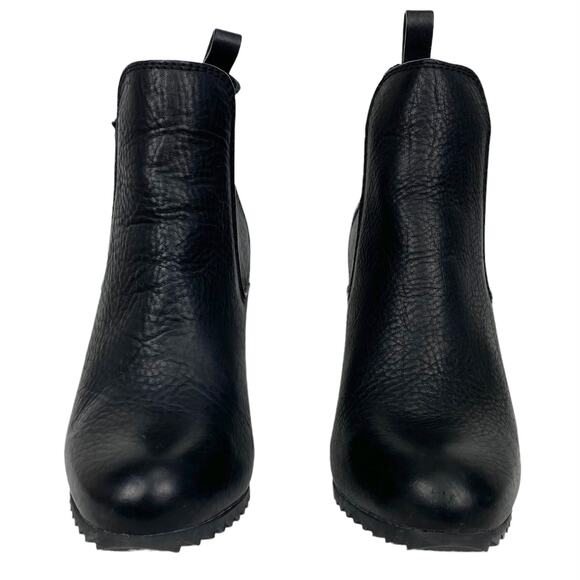 Pedro Garcia Yoad Justine Heeled Chelsea Boots Booties in Black Leather, Size 8 - Picture 5 of 14